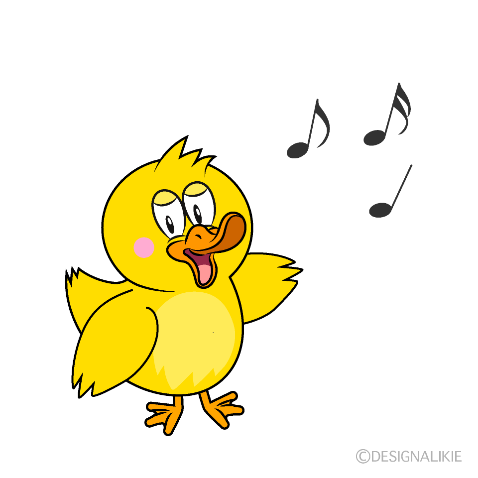 Bird Singing PNG Transparent Images Free Download, Vector Files