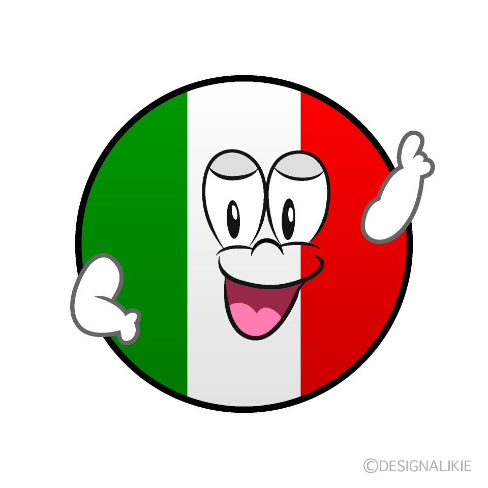 Posing Italian Symbol