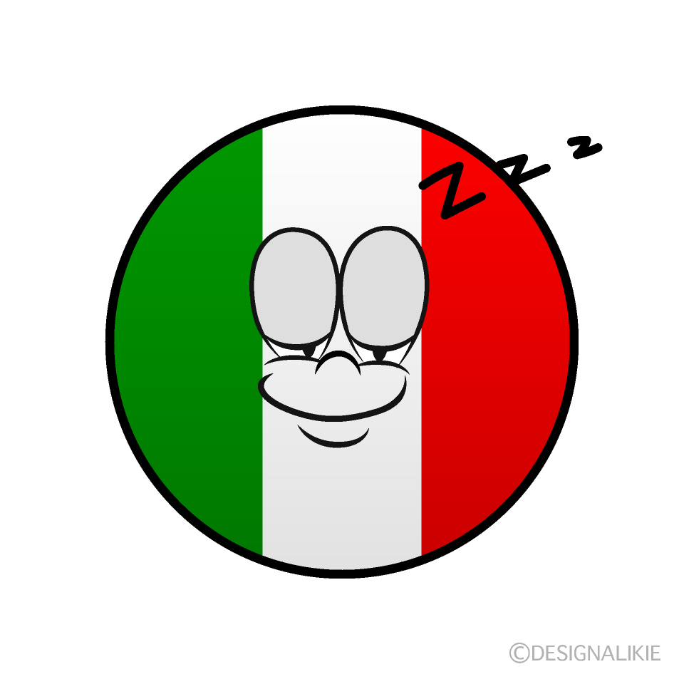 Sleeping Italian Symbol