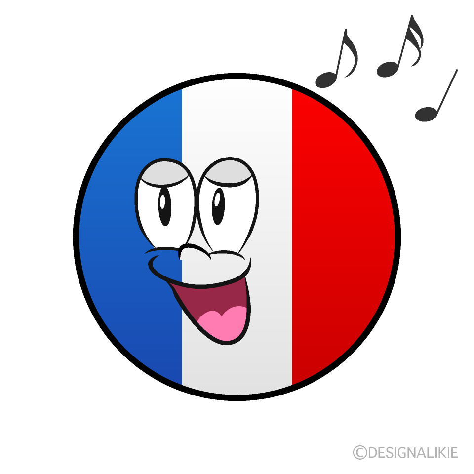 Singing French Symbol