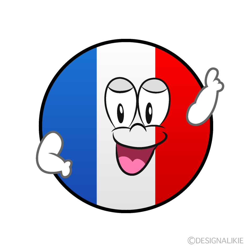 Posing French Symbol
