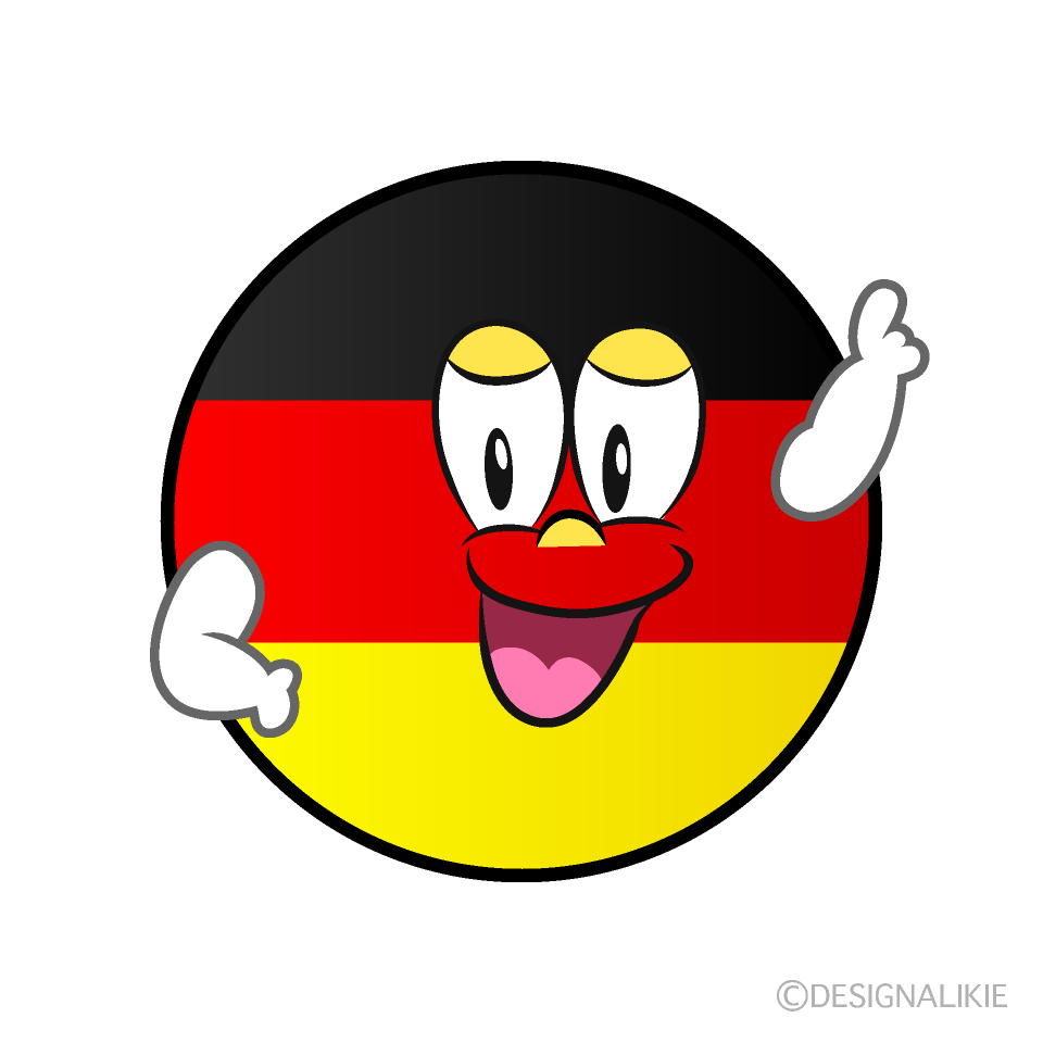 Posing German Symbol