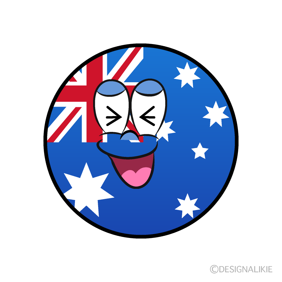 Laughing Australian Symbol