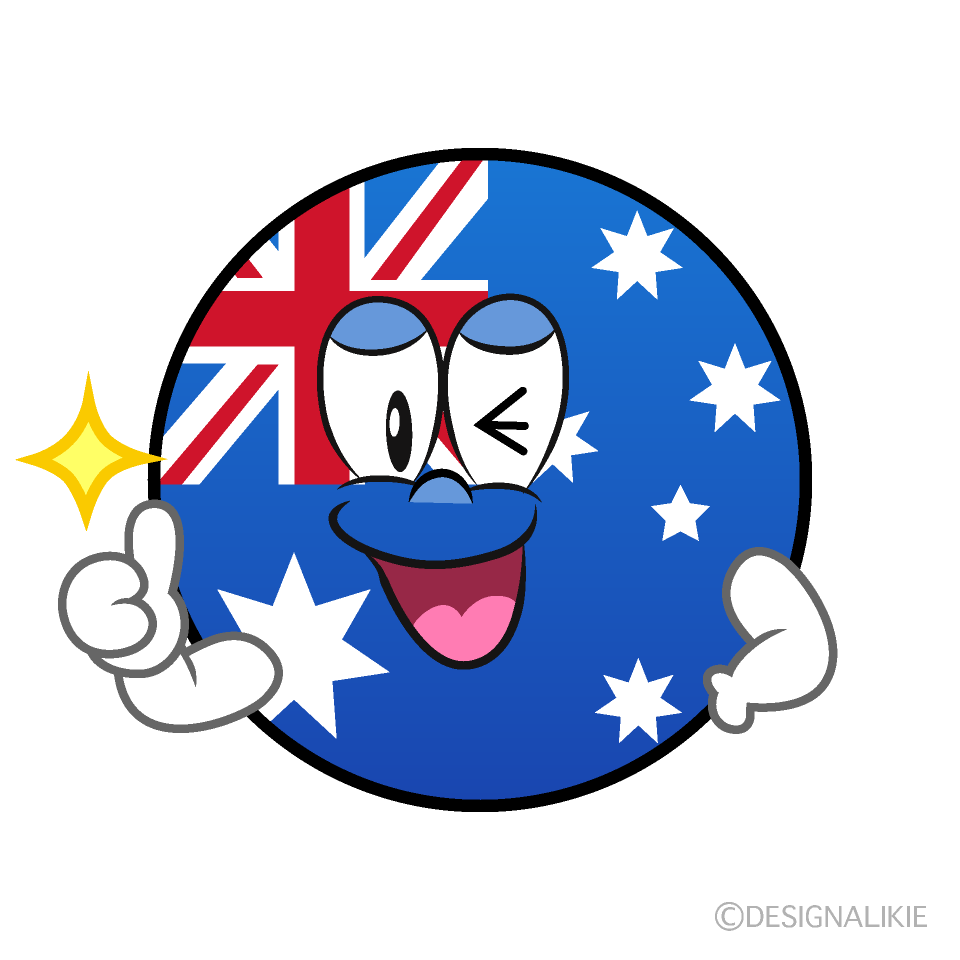 Thumbs up Australian Symbol