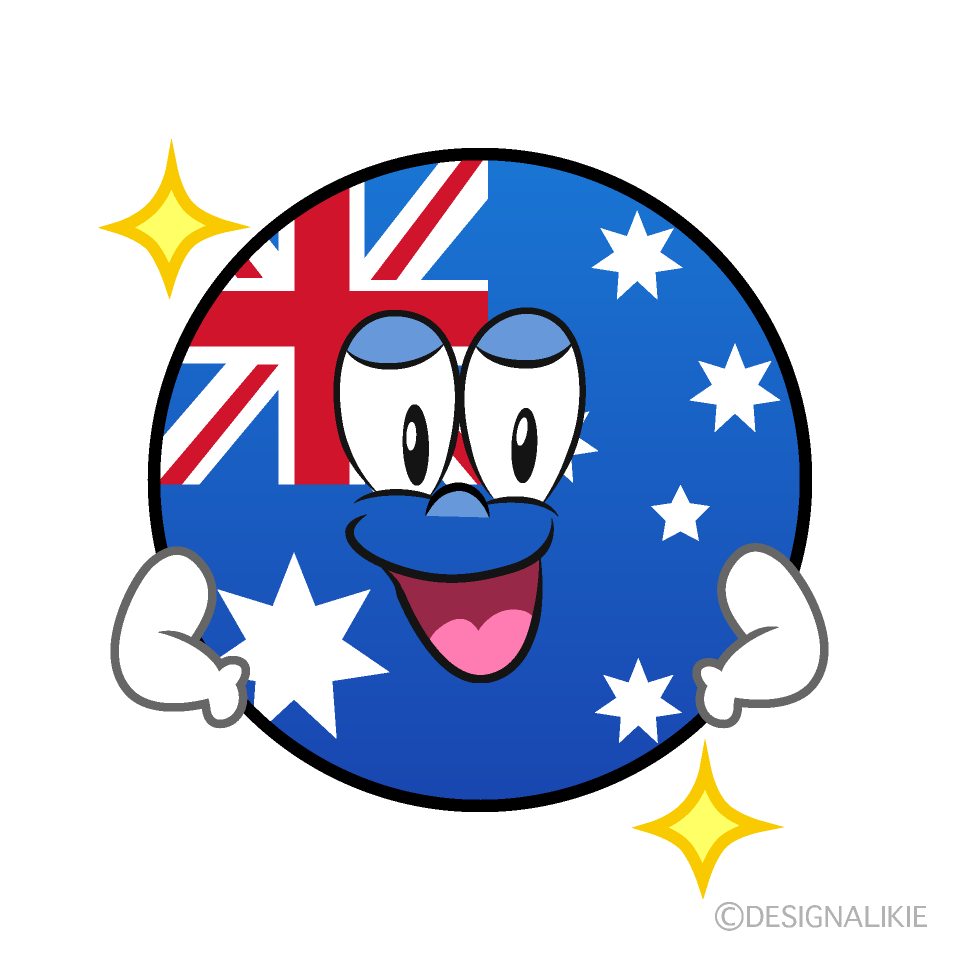 Glitter Australian Symbol