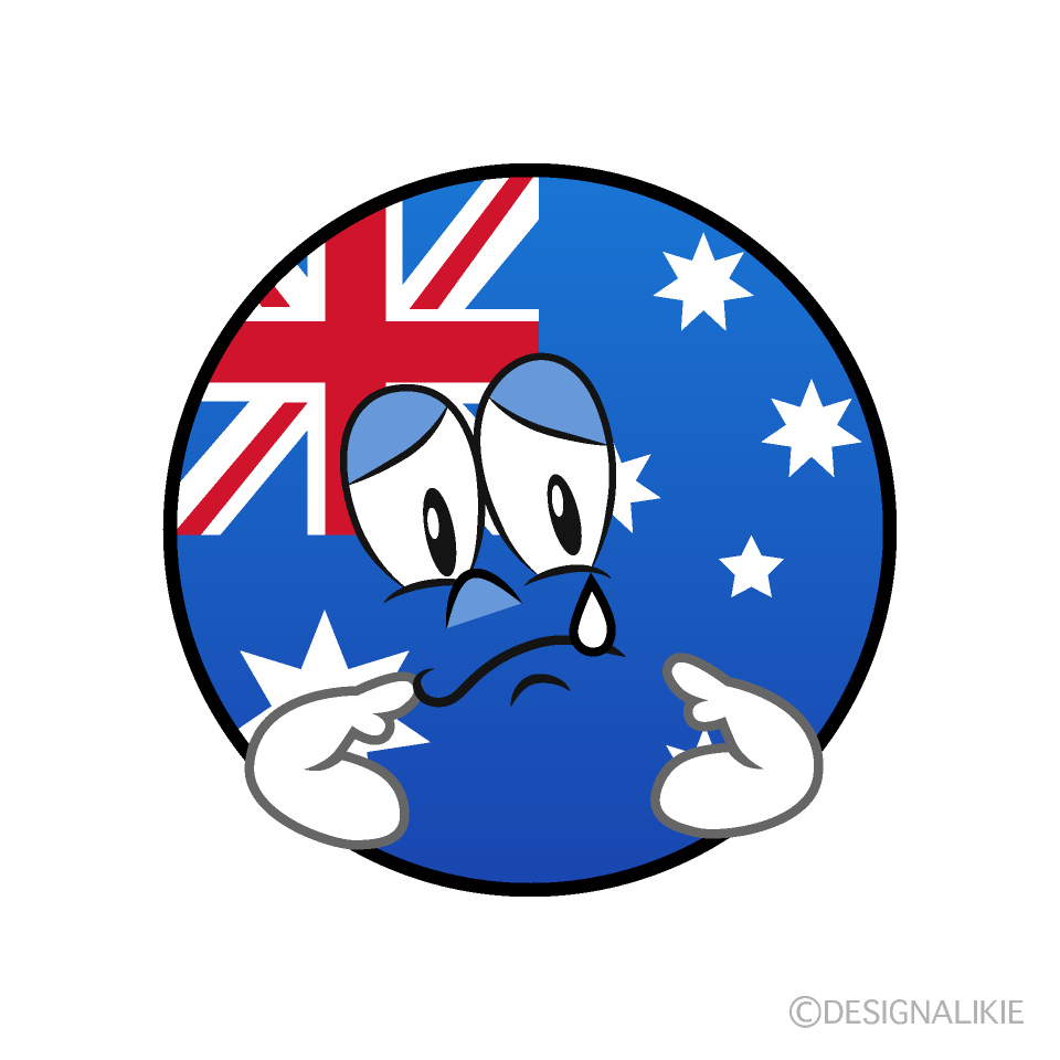 Sad Australian Symbol