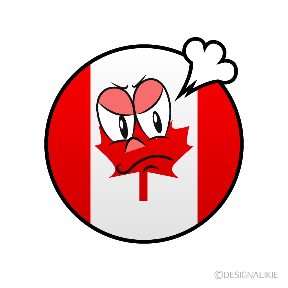 Angry Canadian Symbol
