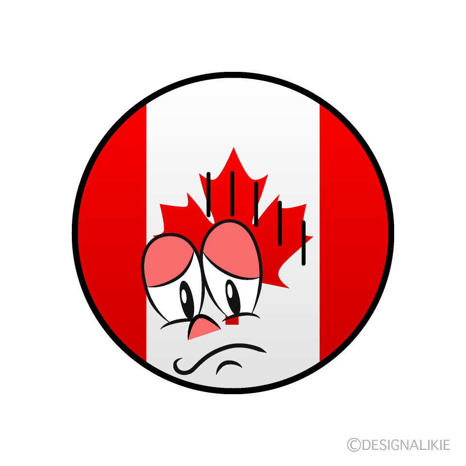 Depressed Canadian Symbol