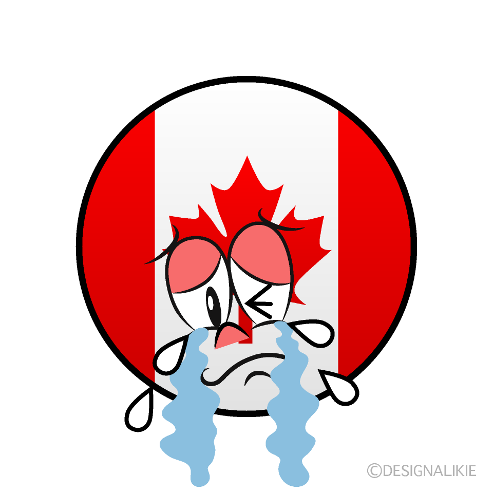 Crying Canadian Symbol