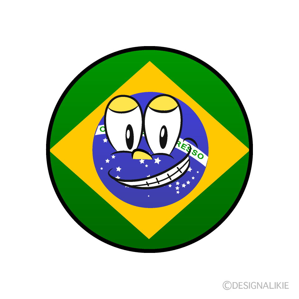 Grinning Brazil Symbol