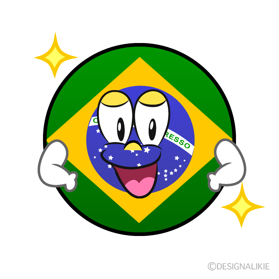Glitter Brazil Symbol