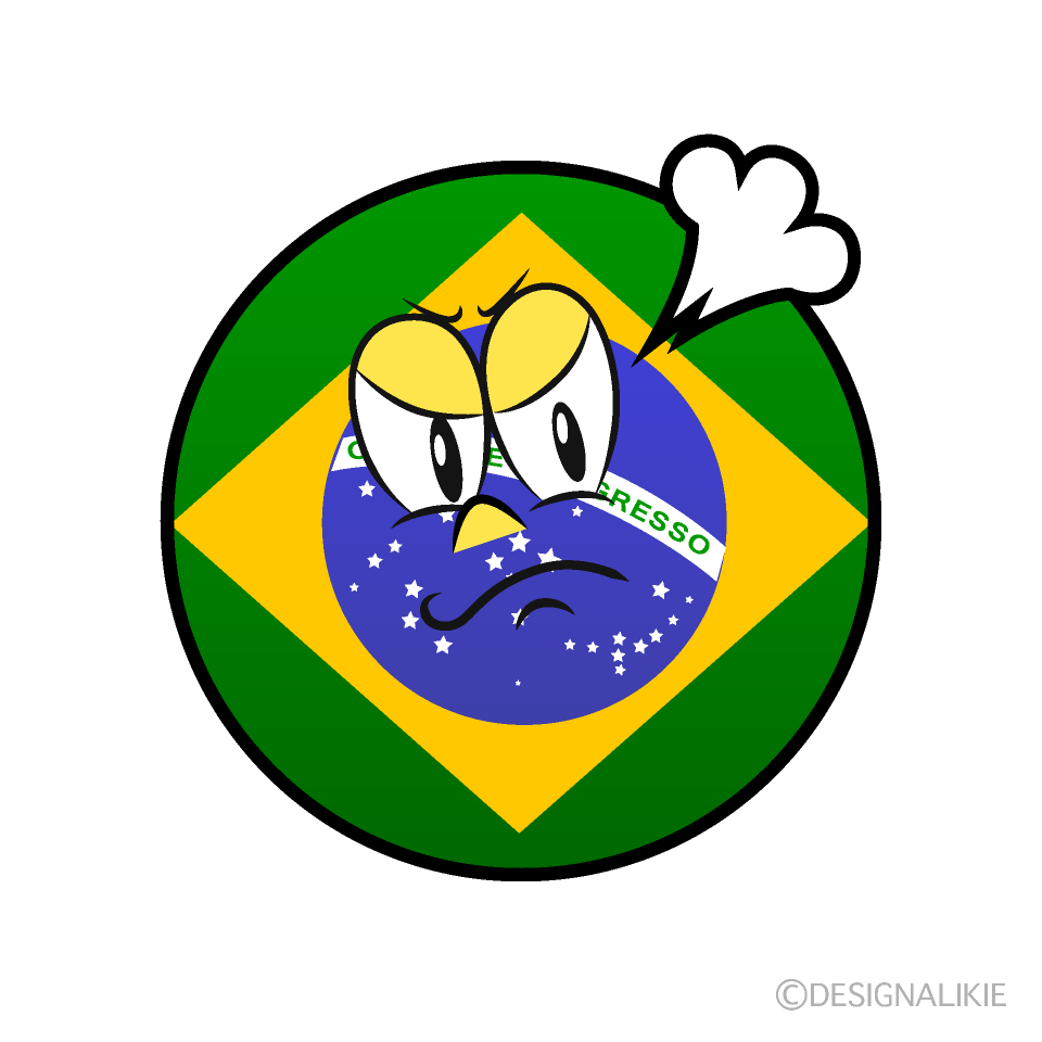 Angry Brazil Symbol