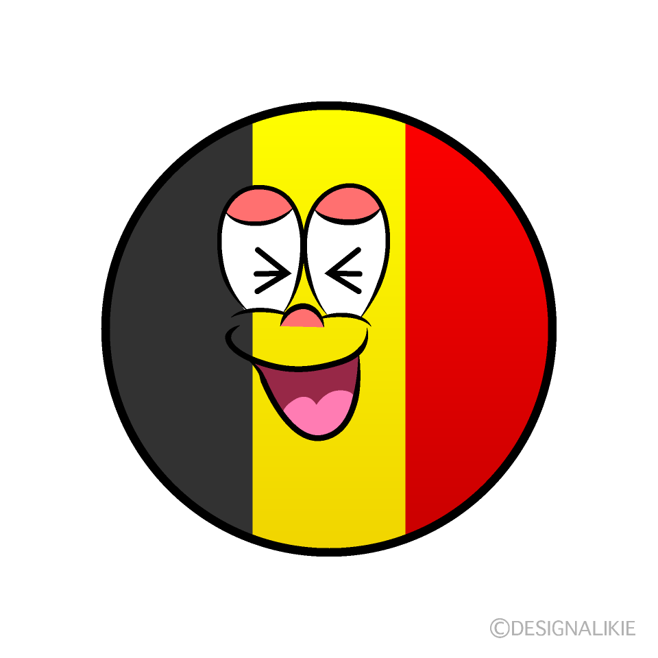 Laughing Belgium Symbol