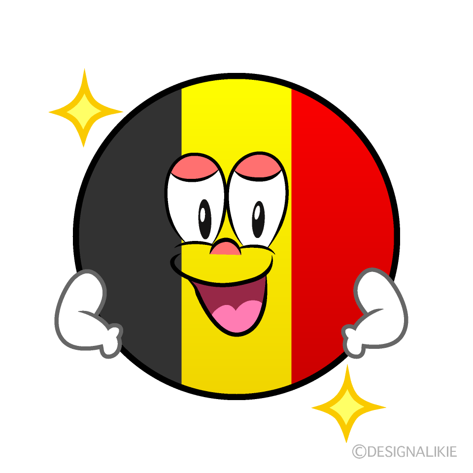 Glitter Belgium Symbol