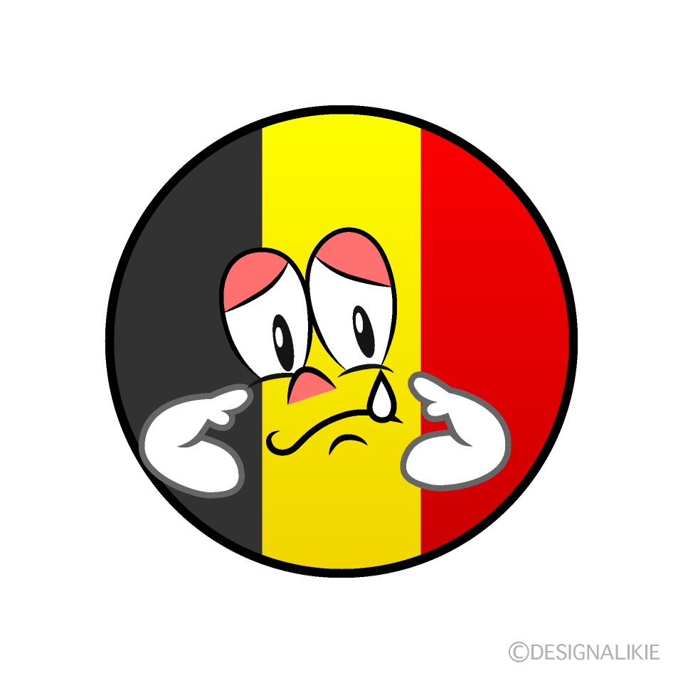 Sad Belgium Symbol