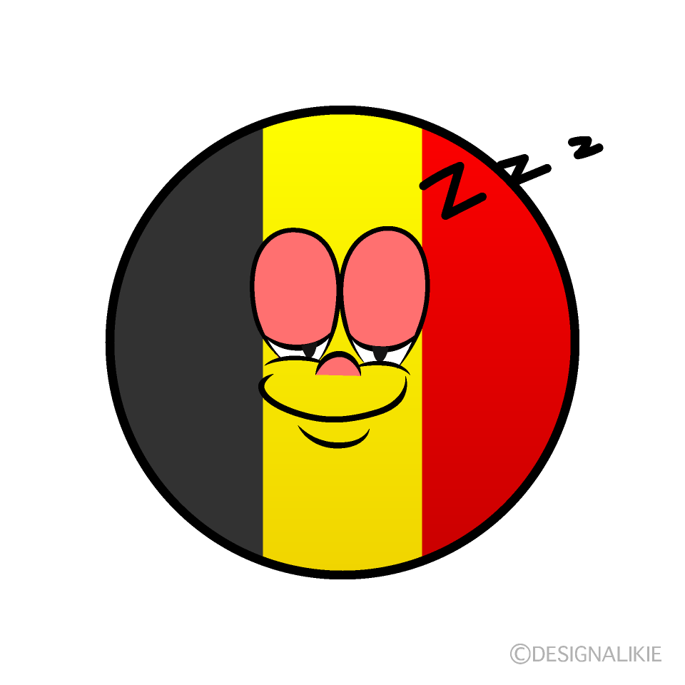 Sleeping Belgium Symbol