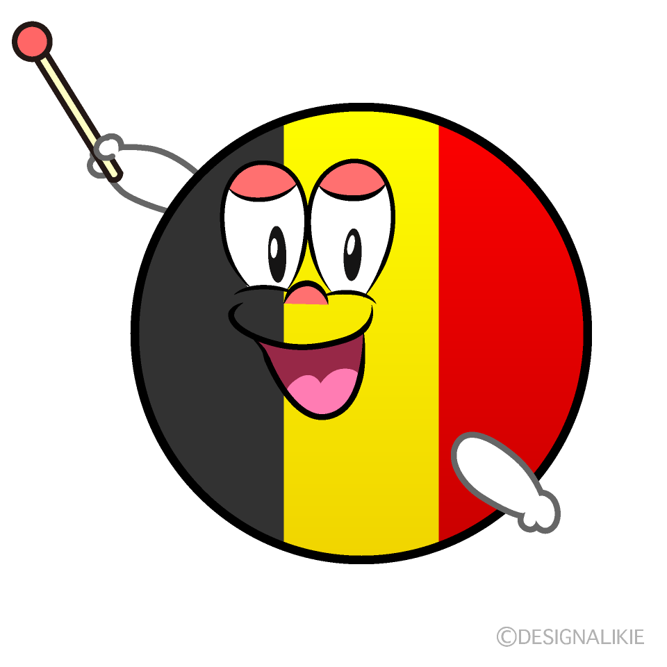 Speaking Belgium Symbol