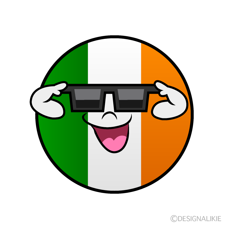 Bandera Irlandesa Frio