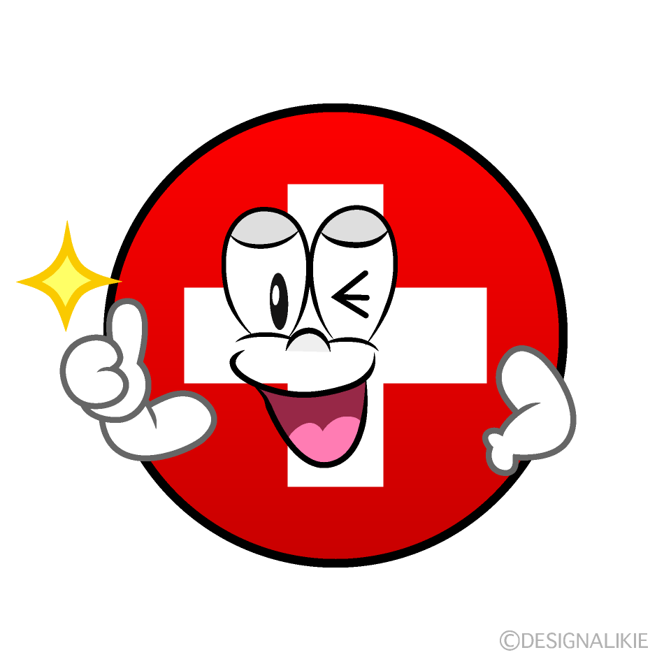 Thumbs up Swiss Symbol