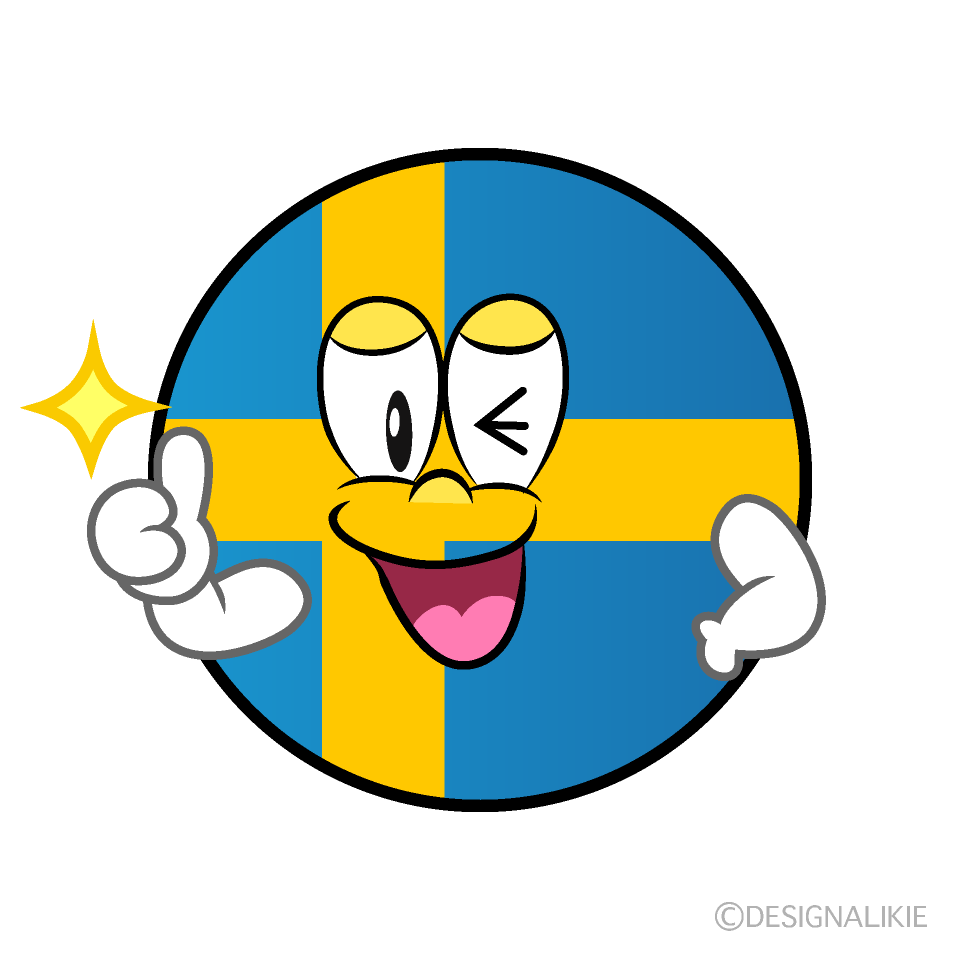 Thumbs up Swedish Symbol