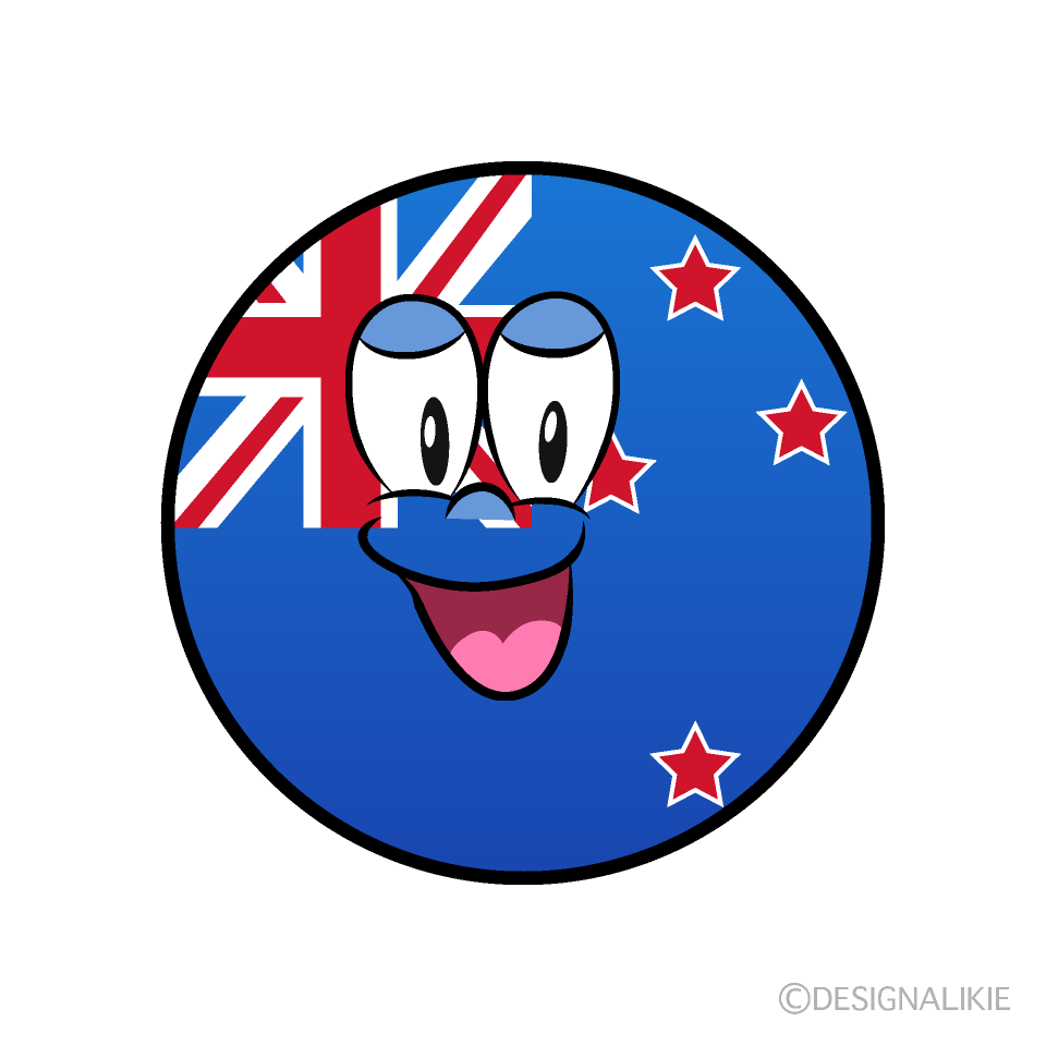 Smiling New Zealand Symbol