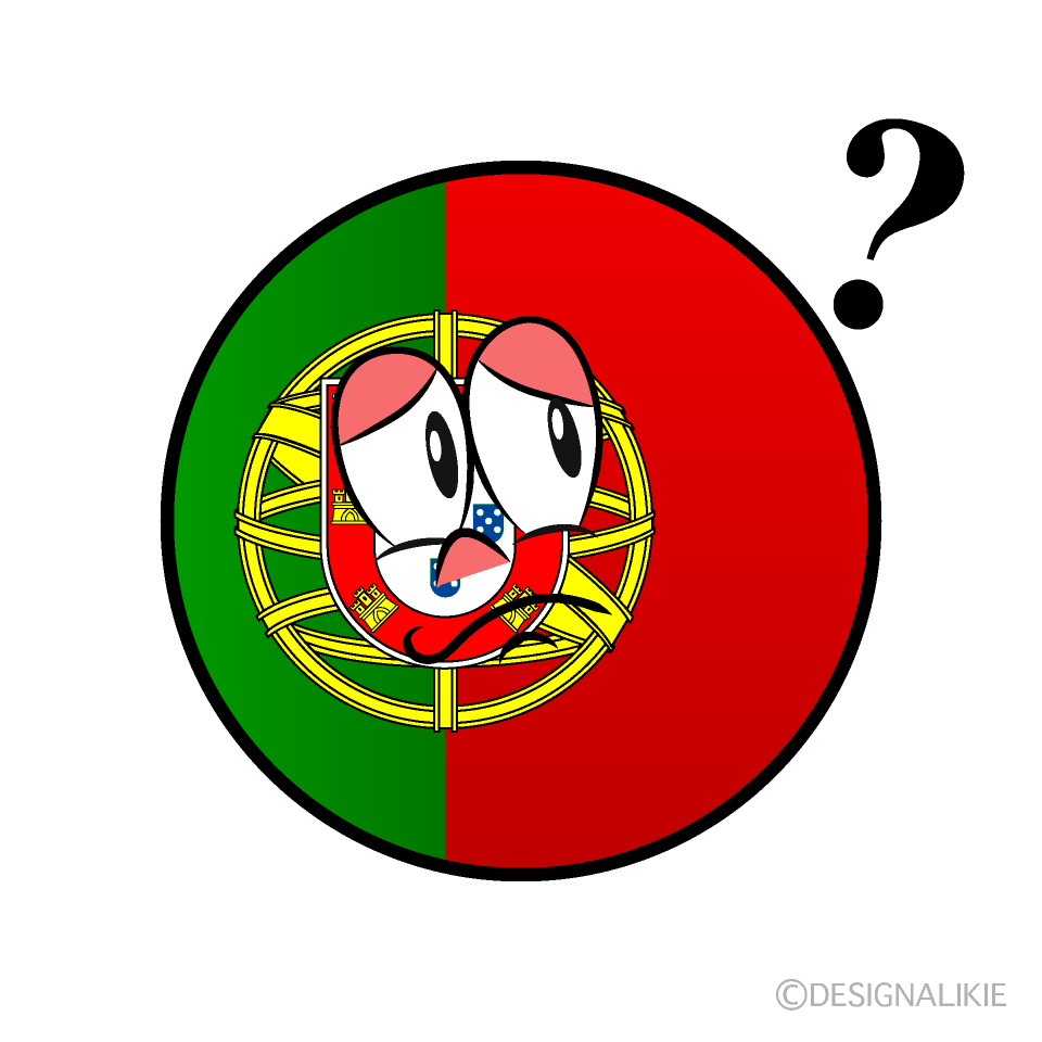 Bandera Portugal Pensando
