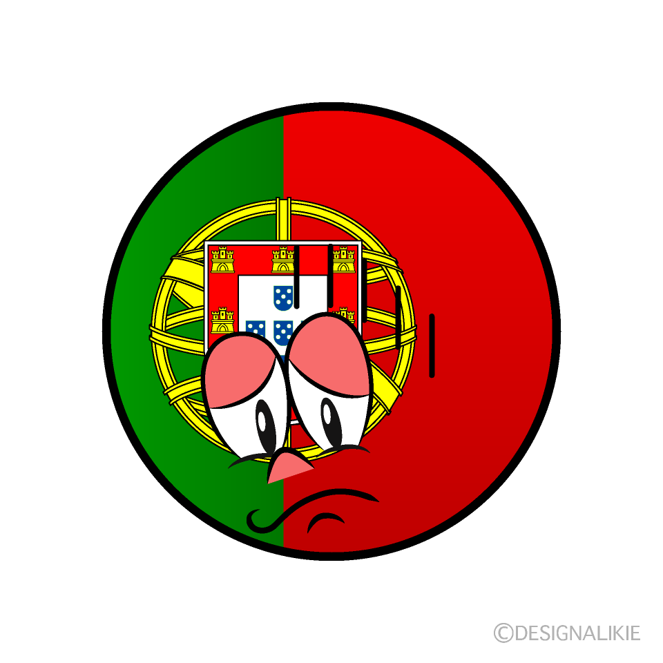 Depressed Portugal Symbol