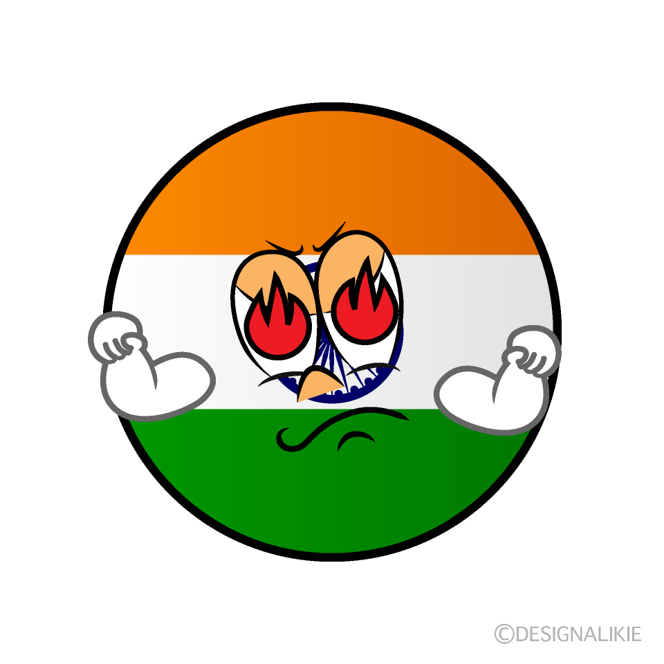 Bandera India Entusiasmo
