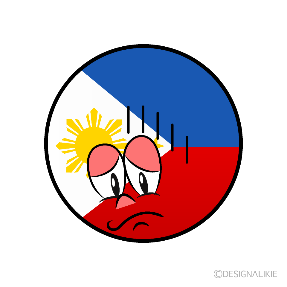 Depressed Philippines Symbol