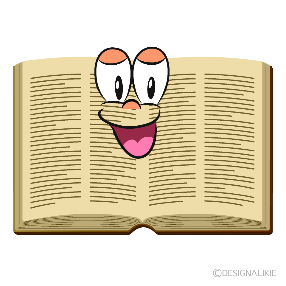 Smiling Open Book