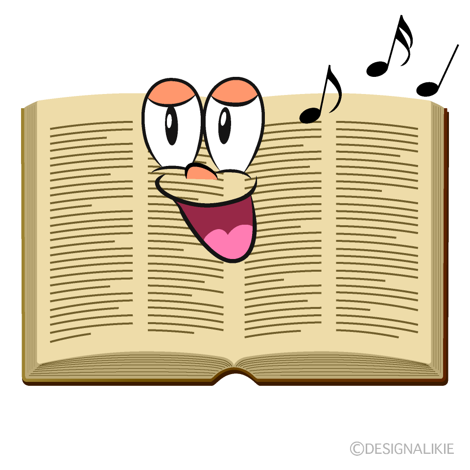 Singing Open Book