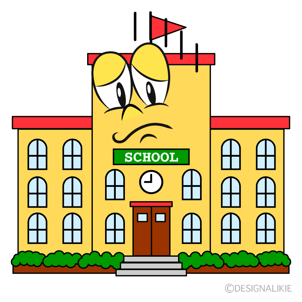 Depressed School Building