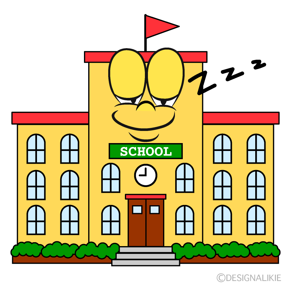 Sleeping School Building