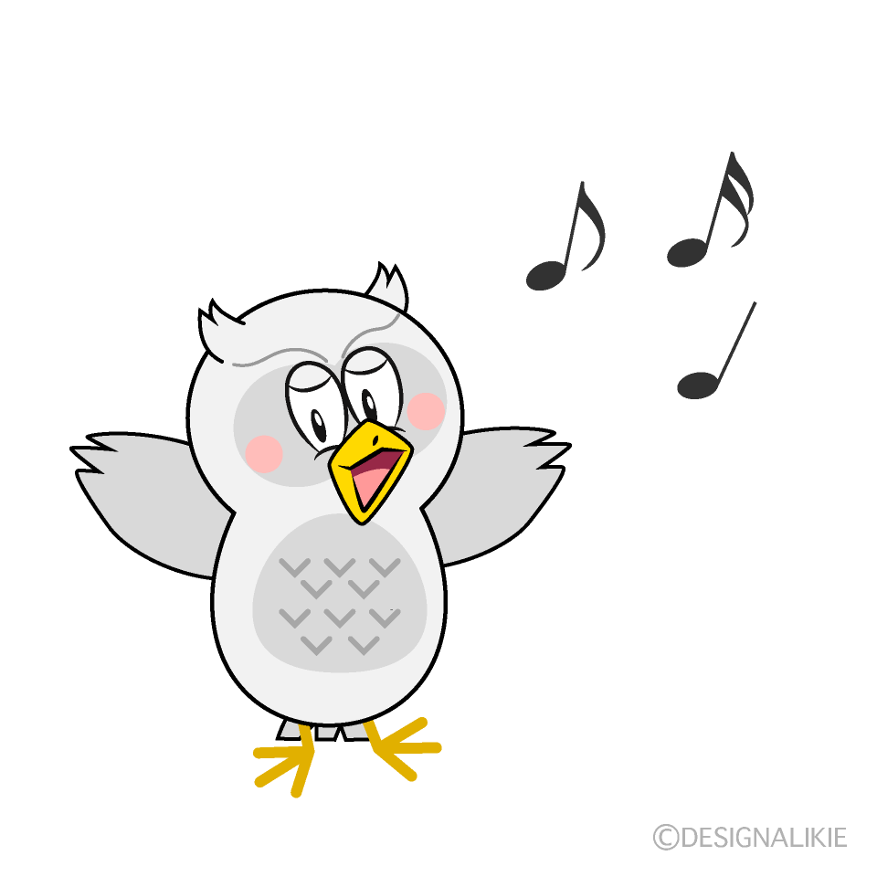 Singing White Owl