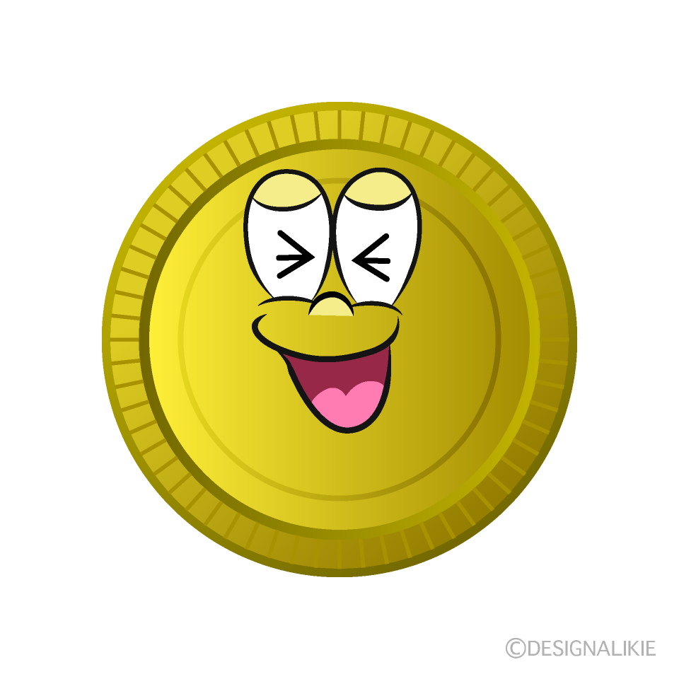Laughing Gold Coin