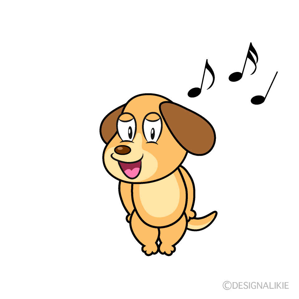 Free Jumping Dog Cartoon Image｜Charatoon