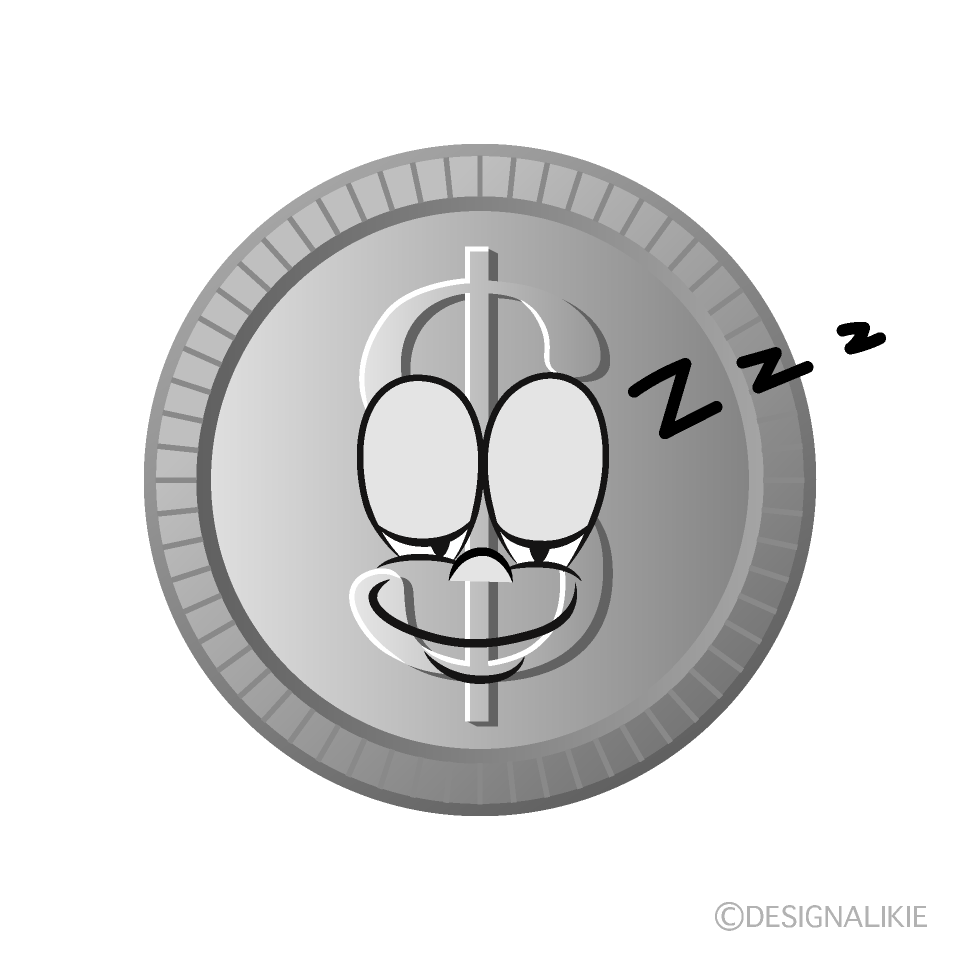 Sleeping Dollar Coin