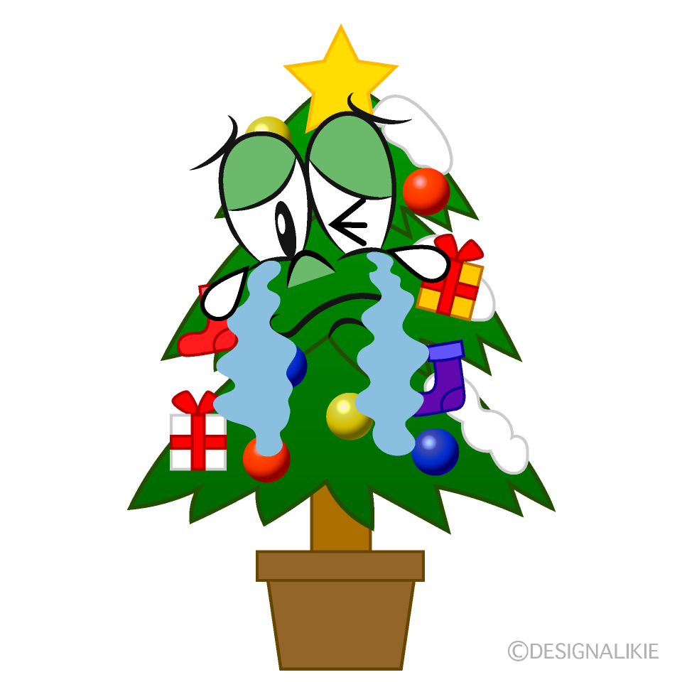 Crying Christmas Tree