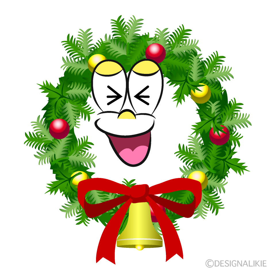 Laughing Christmas Wreath