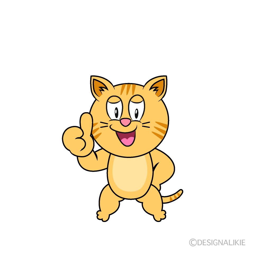 Thumbs up Cat