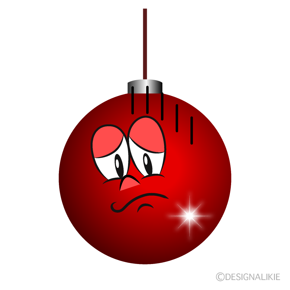 Depressed Christmas Ornament