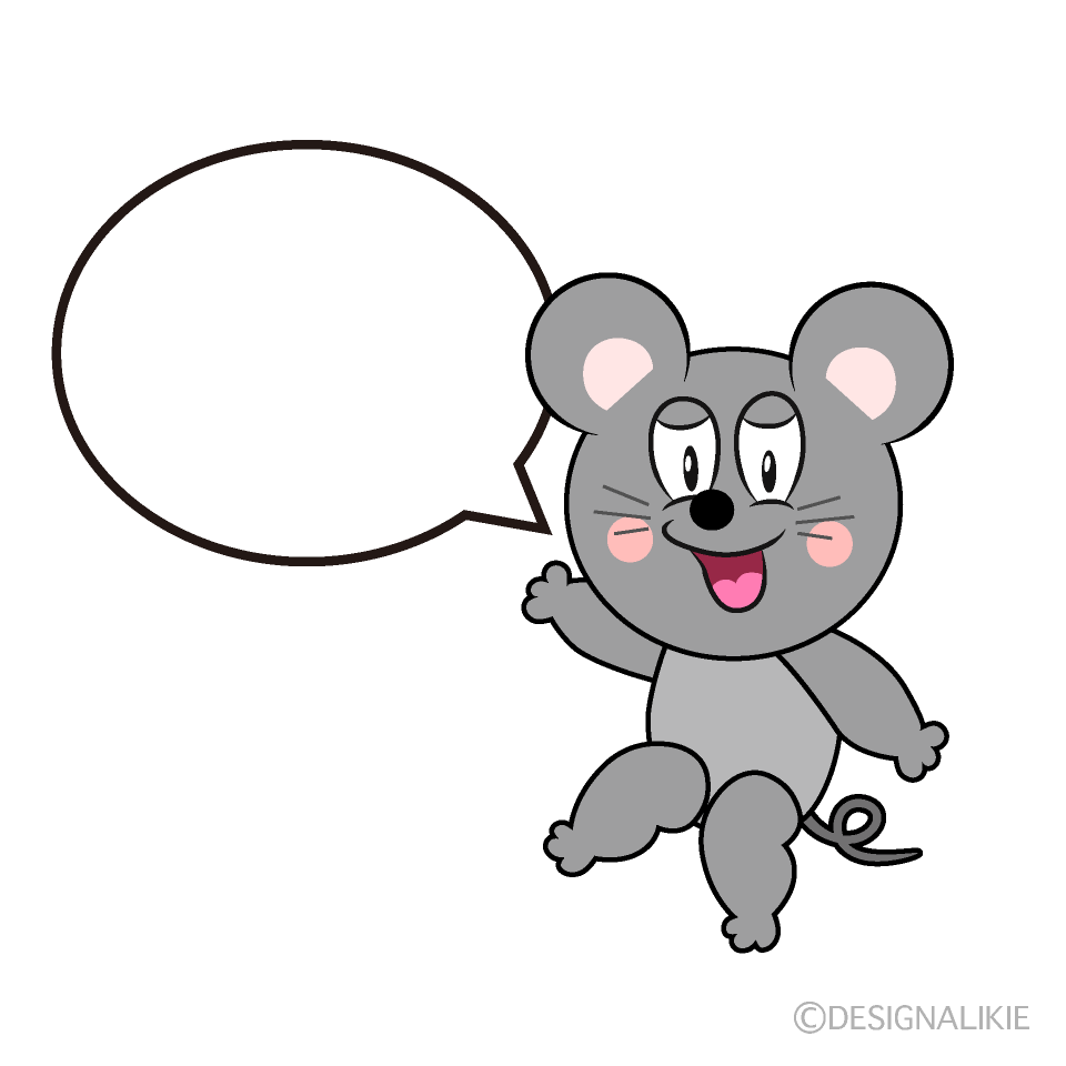 Ratón Parlante Imágenes Gratis de Personajes de Dibujos Animados｜Charatoon  ES