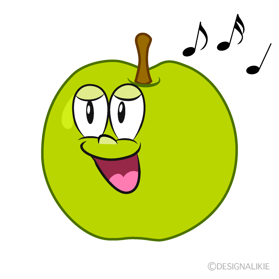 Singing Green Apple