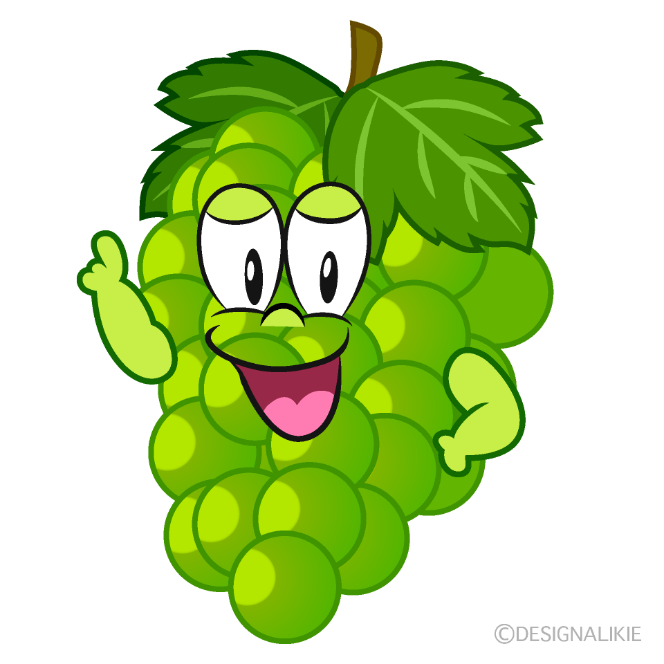 Posing Green Grape