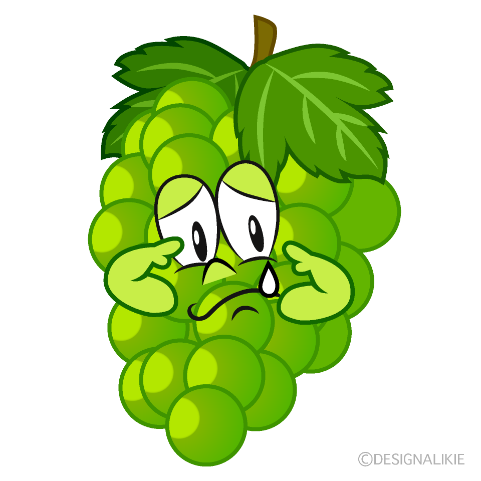 Sad Green Grape