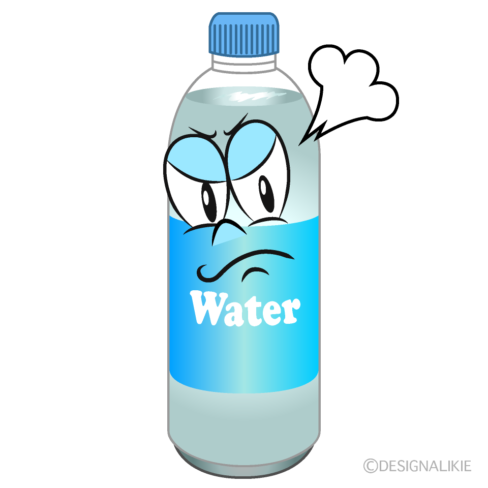 Angry Water Bottle
