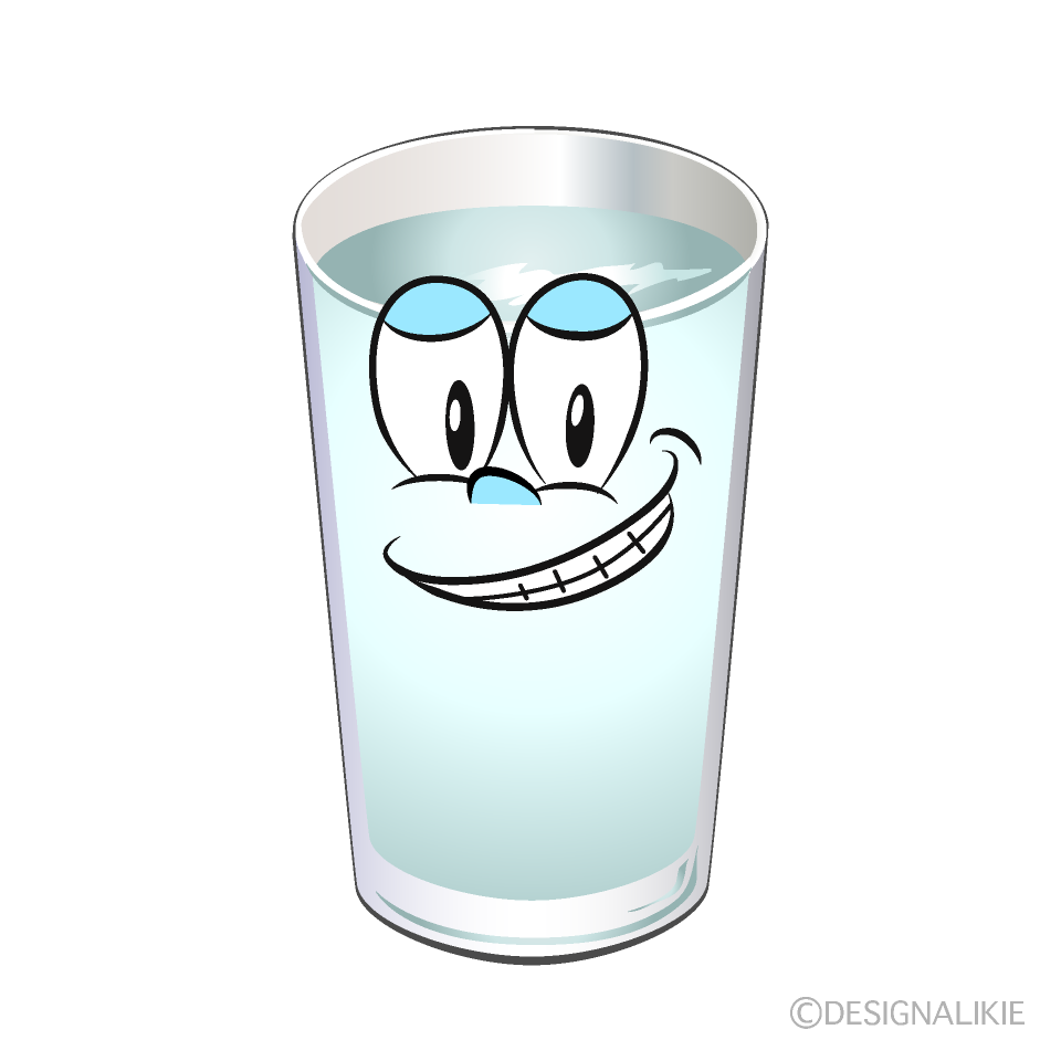 Grinning Water Glass