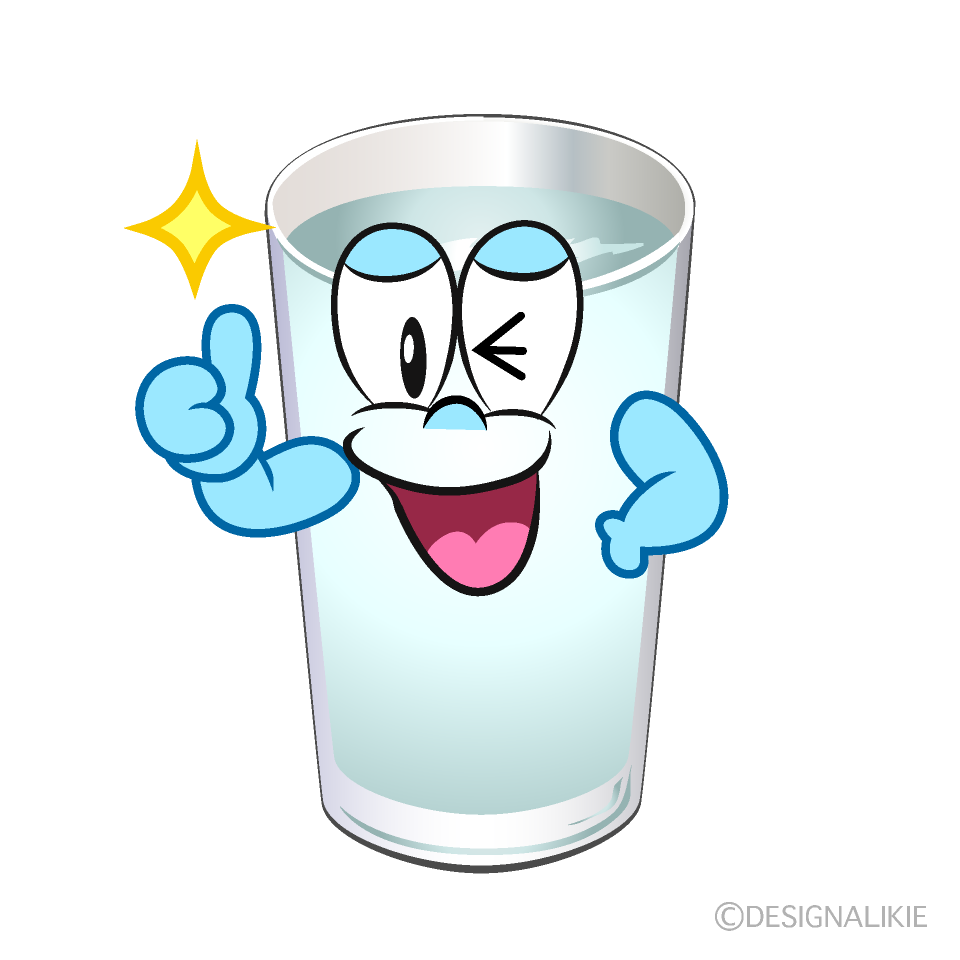 Thumbs up Water Glass