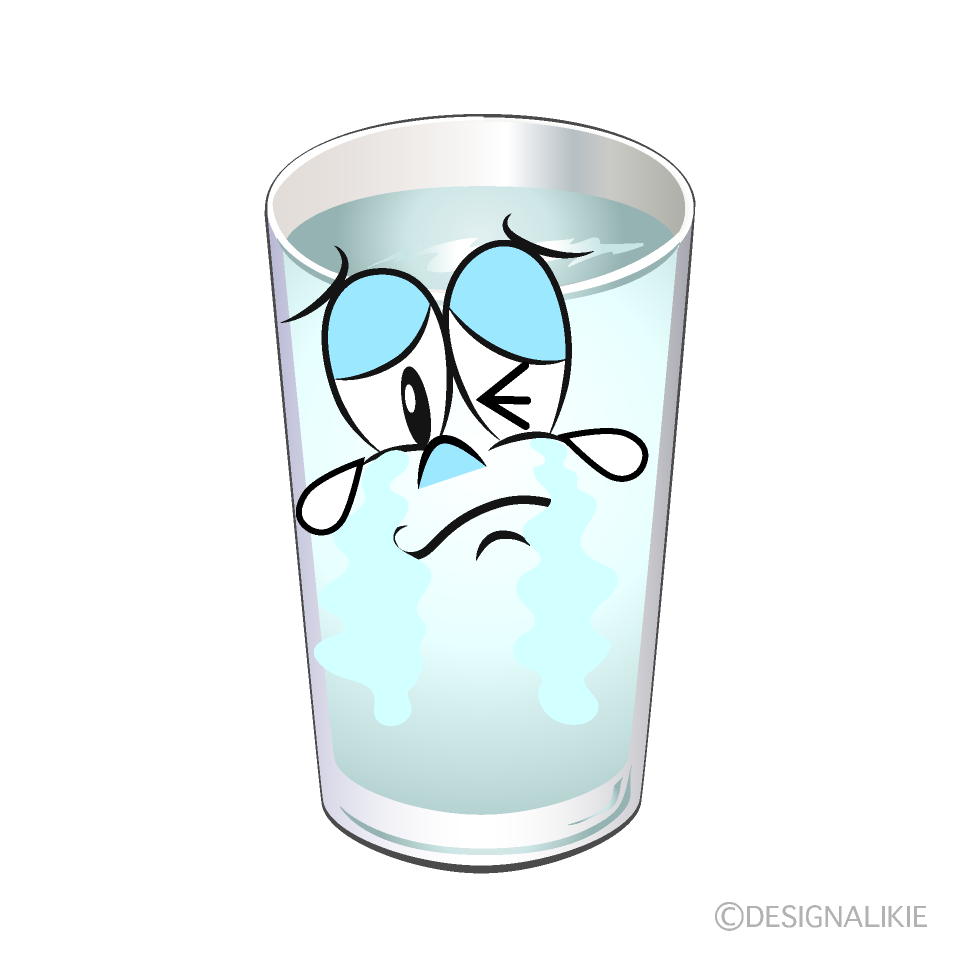 Crying Water Glass