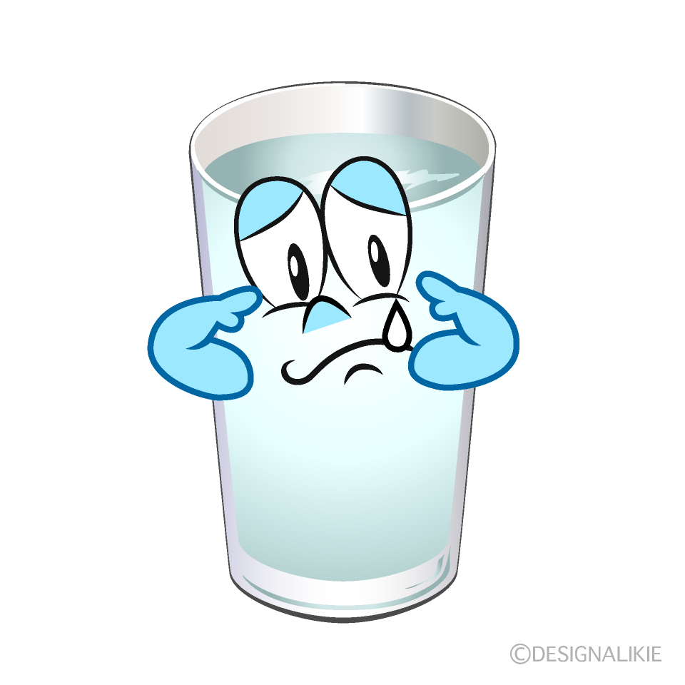 Sad Water Glass